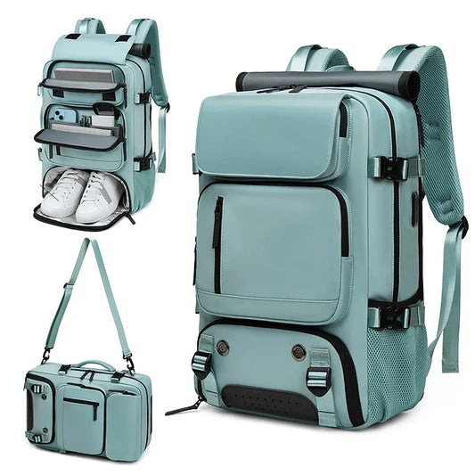Woman's travel backpack